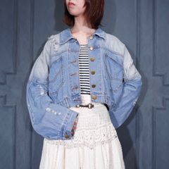 ZARA Z1975 レースショートデニムジャケットセット - メルカリ