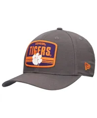 ニューエラ メンズ アクセサリー 帽子 New Era Mens Charcoal Clemson Tigers Team Elevated 9SEVENTY StretchSnap Adjustable Hat Charcoal チャコール
