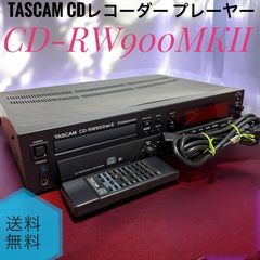 ◇CD録音履歴0時間◇TASCAM CDレコーダー CD-RW900MK2 - メルカリ