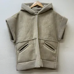 古着 Sea Room Lynn シールームリン 004170003 フーディ フェイク ムートン 裏ボア ベスト レディース FREE ISItems【USED】【古着】【中古】50122606