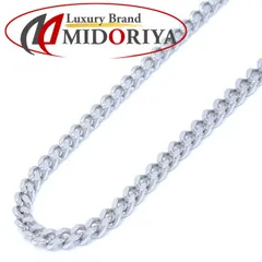 喜平ネックレス Pt850プラチナ 2面 シングル 40cm 10.2g/75717【中古】【FJ】