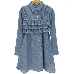 チャオパニック Ciaopanic 26ss ビスチェSETチェックフリルシャツ レディース ONE SIZE 