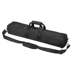 新品 PATIKIL 三脚収納バッグ 三脚キャリングケース 60 x 13 cm ナイロン ストラップ付き 厚手クッション入り 防水 一脚 写真アクセサリー マイクスタンド 楽器 テントポール 釣り竿収納用 黒のサムネイル