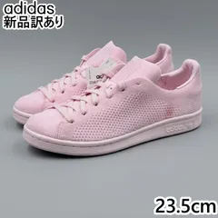 【新品】ADIDAS スタンスミス ピンク JP23.5cm スニーカー s80064 アディダス (ad220)