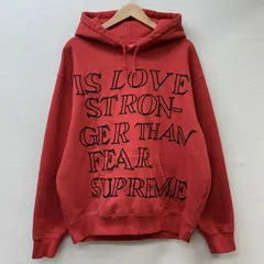 シュプリーム 23ss Stronger Than Fear Hooded Sweatshirt ロゴ プルオーバー フーディ スウェット メンズ M ISItems【USED】【古着】【中古】50107997のサムネイル