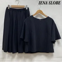 イエナ IENA SLOBE ストライプ セットアップ ミディスカート 半袖 カットソー 15-040-912-7071-3-0 レディース 38 ISItems【USED】【古着】【中古】50107724のサムネイル