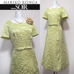 ◎当日発送可能【新品】シルク混！マリココウガ　東京ソワール　ワンピース