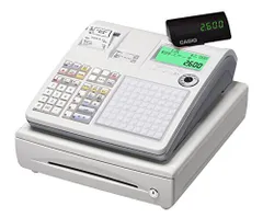 【中古品】カシオ　電子レジスター　TK-2500　ハンドスキャナー付 Amazon | カシオ レジスター 4部門 ネットレジ 飲食店向け 小型ドロア