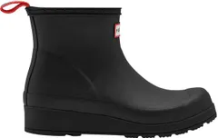 ハンター レディース シューズ ブーツ・レインブーツ Hunter Boots Hunter Womens Original Play Short Boots Black ブラック
