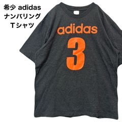 希少 adidas アディダス ナンバリングTシャツ プリントTシャツ L