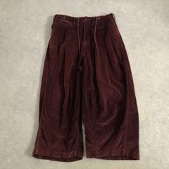 Needles H.D ヒザデル パンツ コーデュロイ ブラウン ニードルス