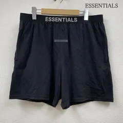 エッセンシャルズ FEAR OF GOD ラウンジ ショーツ ハーフ パンツ ロゴ プリント メンズ L ISItems【USED】【古着】【中古】50112249