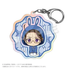 【新品/公式】ヘタリア World★Stars_ホログラムキーホルダー アニマルパーカーver. オーストリア 公式グッズ colleize
