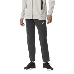 新品 [ミズノ] トレーニングウェア ソフトストレッチ ロングパンツ 着心地 軽量 ジャージ 男女兼用 32MDB005 ユニセックス大人 チャコール杢 XS