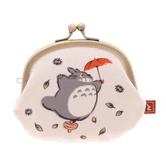 新品 丸眞 口金ポーチ ジブリ となりのトトロ 飛び立つトトロ 1165051100