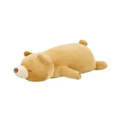 新品 りぶはあと 抱き枕 プレミアムねむねむアニマルズ クマのマロン Lサイズ(全長約70cm) ふわふわ もちもち ぬいぐるみ だきまくら プレゼント48907-30