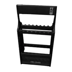 新品 プロトラスト(PRO TRUST) PTロッドスタンド 16本用 ブラック H90×W44.5×D21cm PT-6022