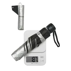 【新品】 KIZAWA 日傘 メンズ 晴雨兼用 超軽量カーボン日傘 143g?187g 逆折り 親骨55cm カラビナ付き 男性向けデザイン 形状安定 たたみやすい 折りたたみ傘 uvカット 100 遮光 折り畳み傘 完全遮光 5級撥水 レディース 遮熱  0