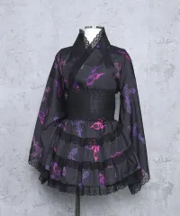 Amilige アミリジュ 蝶レース 浴衣 ONE PIECE スカート ゴスロリ