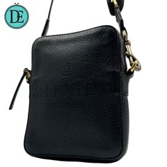 レア ヴァレンティノ サークルロゴ ゴールド金具 レザー ショルダーバッグ 良品】VALENTINO ショルダーバッグ エンボスロゴ レザー ゴールド金具