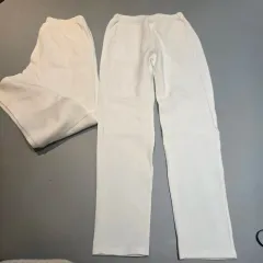 無印良品 白 トレーナー/スウェットパンツ 140 3枚 まとめ