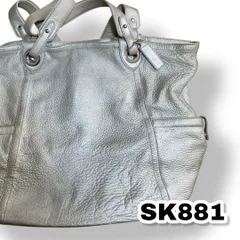 Cole Haan(コールハーン) トートバッグ シルバー色 レディースバッグ　管理SK881