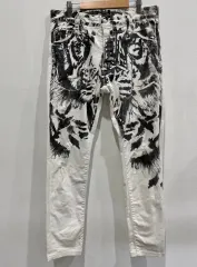 DSQUARED2 タイガー プリンティング デニム