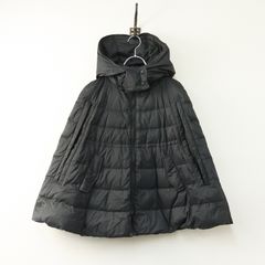 新品タグ付き　セオリーリュクス 2023AW ケープダウンコート　2WAY Theory 2023A/W ダウンポンチョ ケープコート ブラック - メルカリ