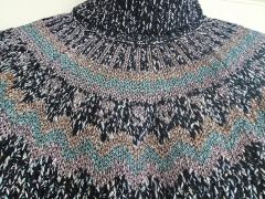 ヴァレンティノLEEイタリー タートルネック 高級 セーター ミニ ドレス ブラック ピンク ミント 5