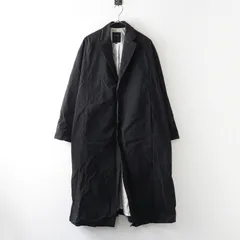定価6.8万 2023AW パドカレ pas de calais ナイロンタスランオックスオニベジコート 36＼ブラック ロング ジャケット【2400014862881】のサムネイル