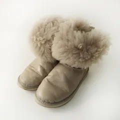 エミューオーストラリア EMU Australia Teddy Wurren ムートンブーツ 24cm＼グレー ボア サイドジップ シューズ【2400014866612】のサムネイル