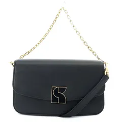 ケイトスペード KATE SPADE ダコタ ミディアム コンバーチブル ショルダー バッグ ハンドバッグ ワンハンドル 2way 斜め掛け カーフレザー 黒 ブラック KC922 /YO21