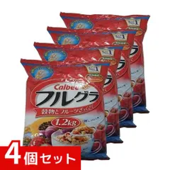 カルビー フルーツグラノーラ フルグラ 1.2kg x4個セット 4901330744199 /のサムネイル
