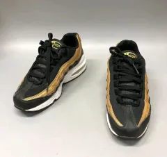 ナイキ レディース エア マックス95 ブラック メタリック GOLD-(225)