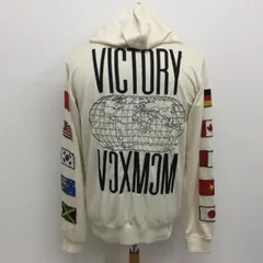 テンディープ VCTRY MCMCV メッシュ フルジップパーカー 両袖国旗ワッペン バックロゴ刺繍 メンズ M ISItems【USED】【古着】【中古】50111449のサムネイル