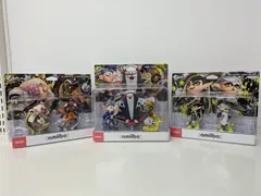 amiibo　3個セット すりみ連合セット フウカ/ウツホ/マンタロー 　テンタクルズセット  ヒメ【サイド・オーダー】/イイダ【サイド・オーダー】　シオカラーズセット アオリ【オルタナ】/ホタル【オルタナ】　スプラトゥーンシリーズ　任天堂