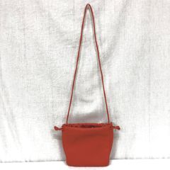 美品 LUDLOW ラドロー スカラップ スエード ショルダーバッグ 巾着 LUDLOW 山羊革 スエード スカラップ 巾着 バッグ ピンク - メルカリ