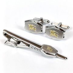 Burberry カフス タイピン セット ホースロゴ シルバー - メルカリ