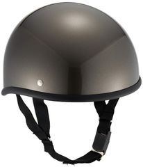 【数量限定】バイクパーツセンター(Bike Parts Center) ヘルメット ハーフ ダックテール ガンメタリック フリーサイズ (頭囲 57cm~60cm未満) 7116