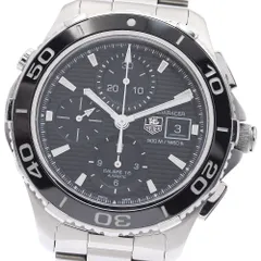訳あり タグホイヤー TAG HEUER CAK2110 アクアレーサー クロノグラフ デイト 自動巻き メンズ _947504 訳あり タグホイヤー TAG HEUER CAK2110 アクアレーサー クロノグラフ