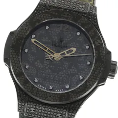 ウブロ HUBLOT 343.SV.6510.NR.0800 ビッグバン ブロイダリーオールブラック ダイヤモンド 世界限定200本 自動巻き レディース _947146のサムネイル