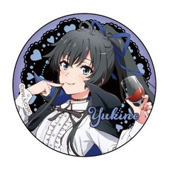 雪ノ下雪乃 A やはり俺の青春ラブコメはまちがっている。完 描き下ろし トレーディング缶バッジ 第8弾 俺ガイル グッズ 缶バッジ 缶バッチ カンバッチ カンバッジ