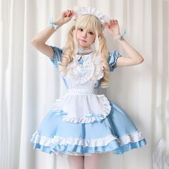 Chalmiere シャルミエール ドットチュールエプロン ホワイト - メルカリ