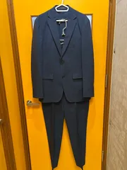 Y【Y3-02】◇  ORIHICA   サイズジャケットLL  スラックス88   ビジネススーツ　紺色　メンズ