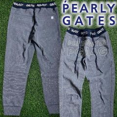 未使用級 PEARLY GATES パーリーゲイツ ワッペン ジョガーパンツ