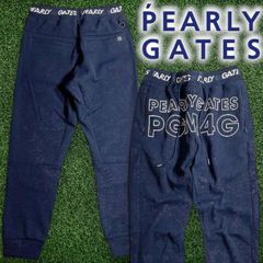 未使用級 PEARLY GATES パーリーゲイツ ワッペン ジョガーパンツ