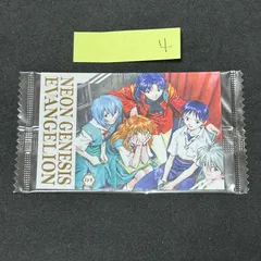 HM　J-04 シンジ レイ アスカ カヲル ミサト ④　エヴァンゲリオン ウエハース カード