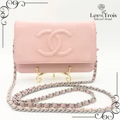 美品 CHANEL シャネル ココマーク チェーンウォレット 14番台 ショルダーバッグ 2026-004