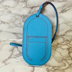 【箱付き】エルメス インザループ スマートフォンケース ヴォーエプソン ブルー スマホケース D刻印のサムネイル