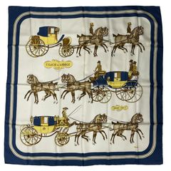 【美品】HERMÈS 馬車と雪景色のシルクスカーフ 美品】HERMÈS 馬車と雪景色のシルクスカーフ - メルカリ